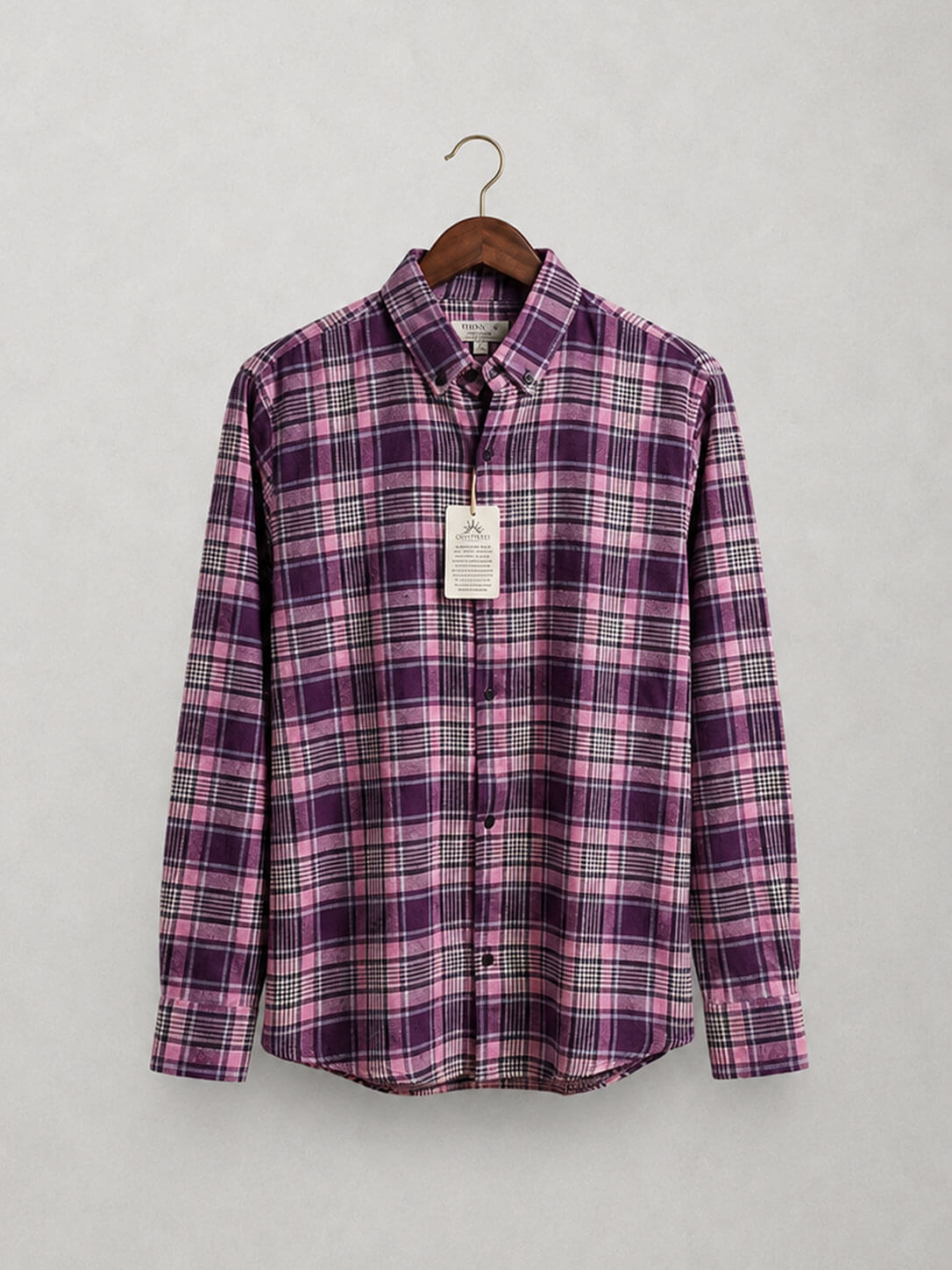 Casual Shirts | C2210 Purple Plaid