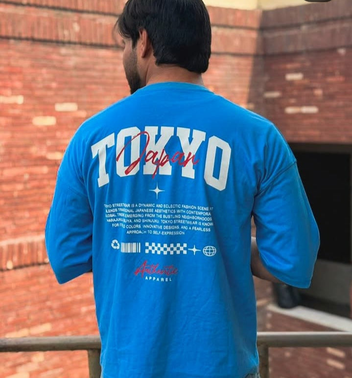 Blue Drop shoulder