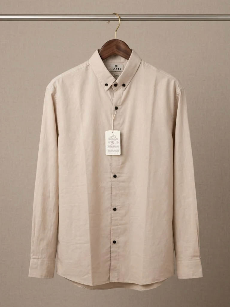 Casual Shirt | C 2189 Plane Cream Main image