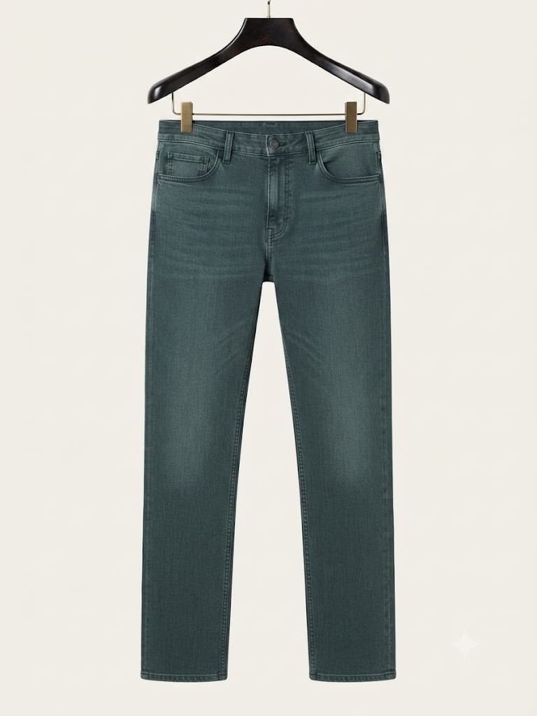 Slim FIt | C2786 Teal Green Pant Main image