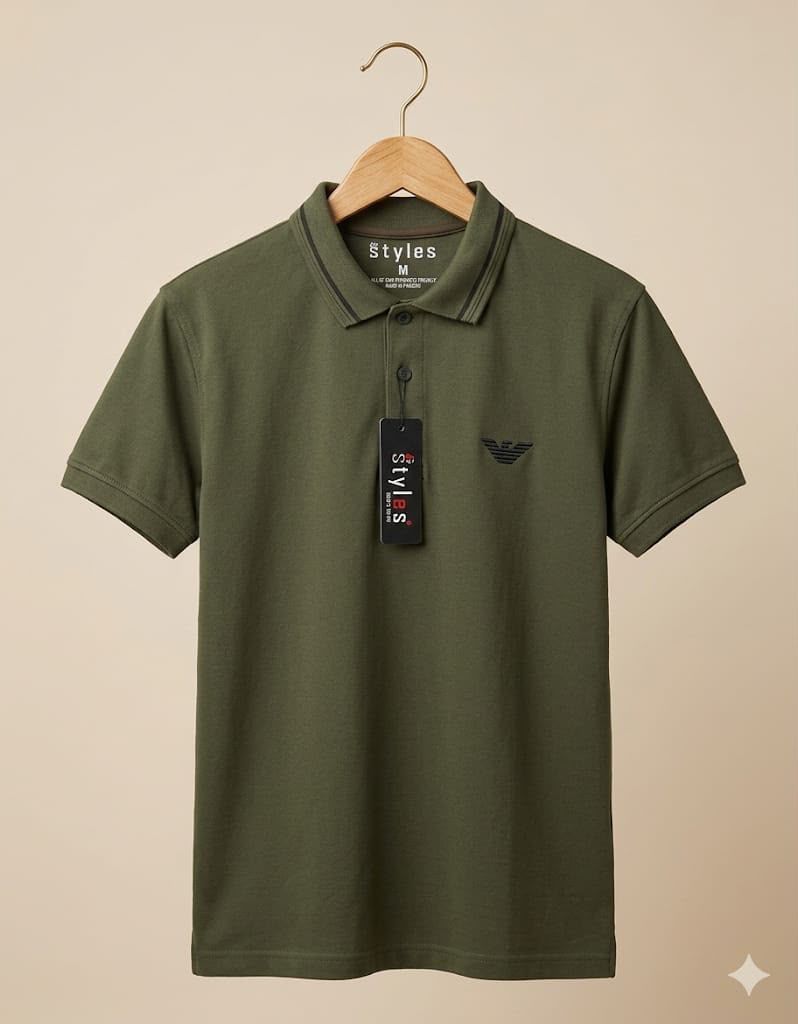 Polo Shirt With Armani Logo