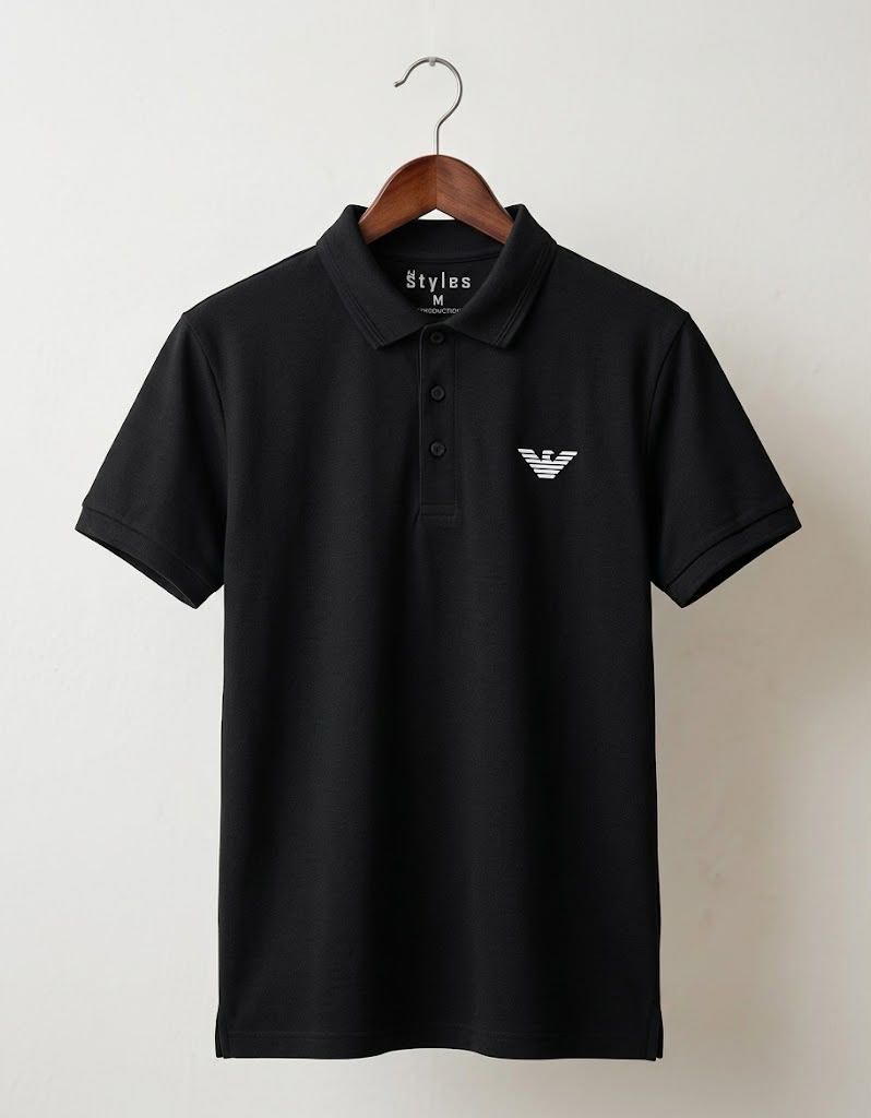 Polo Shirt With Armani Logo