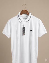 Polo Shirt With Armani Logo