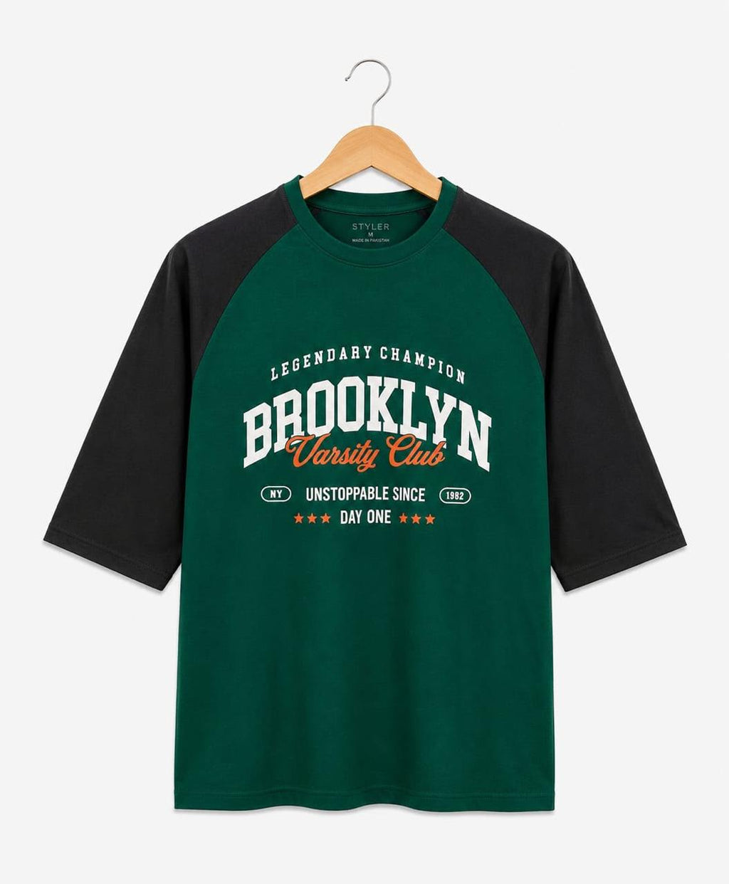 Green Drop Shoulder